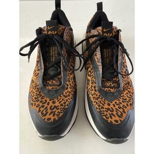 Nike Air Max Up Leopard Print Womens Size 9 Sneakers Shoes DC9206-700 READ